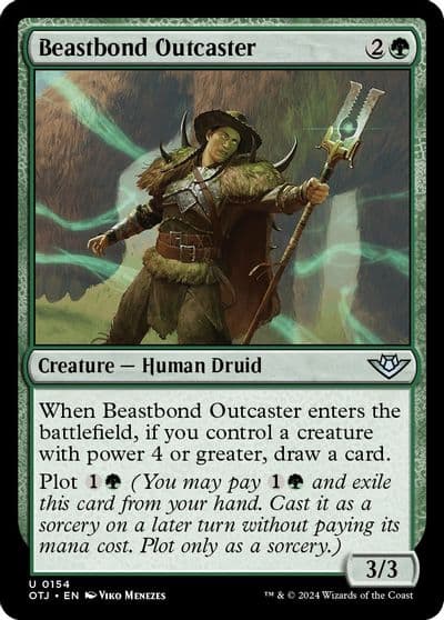Beastbond Outcaster Outlaws of Thunder Junction Magic card