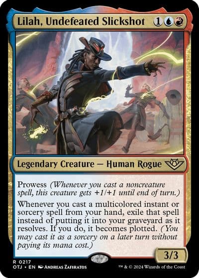 Lilah Undefeated Slickshot Outlaws of Thunder Junction Magic card