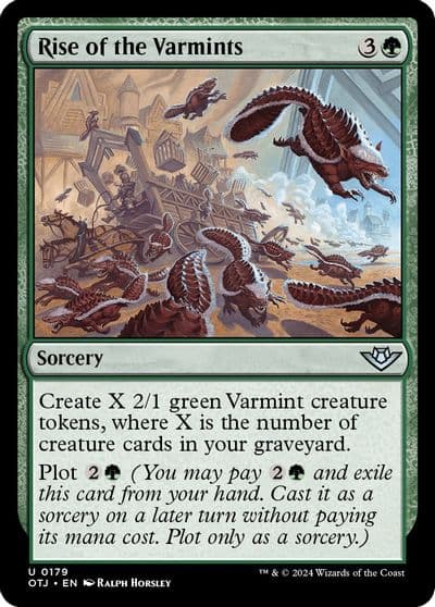 Rise of the Varmints Outlaws of Thunder Junction Magic card