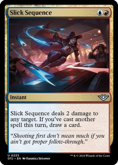 Slick Sequence Outlaws of Thunder Junction Magic card