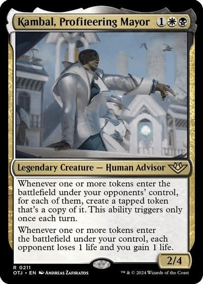 Kambal Profiteering Mayor Outlaws of Thunder Junction Magic card