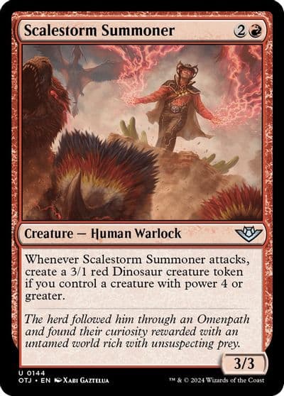 Scalestorm Summoner Outlaws of Thunder Junction Magic card