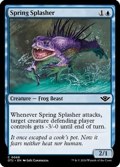 Spring Splasher Outlaws of Thunder Junction Magic card