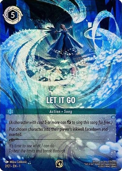 Let It Go Disney Lorcana Challenge Top 128 Disney Lorcana Promo Cards Lorcana card