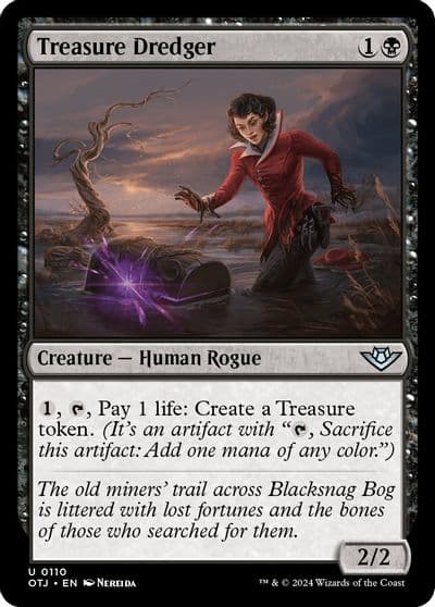 Treasure Dredger Outlaws of Thunder Junction Magic card