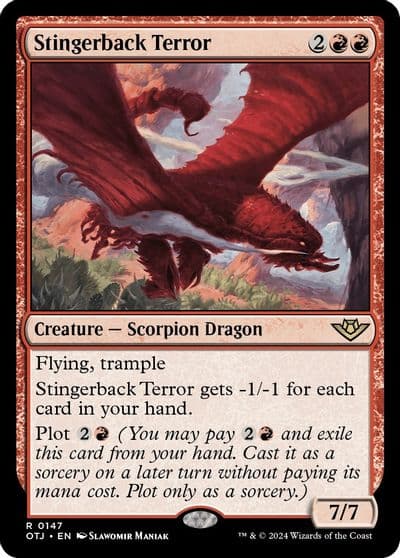 Stingerback Terror Outlaws of Thunder Junction Magic card
