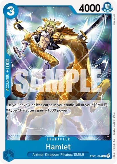 Hamlet Extra Booster: Memorial Collection One Piece card