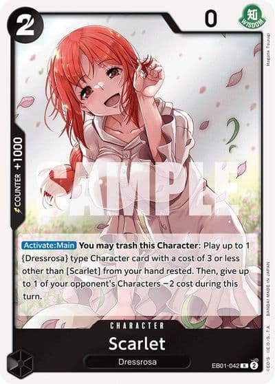 Scarlet Extra Booster: Memorial Collection One Piece card