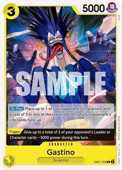 Gastino Extra Booster: Memorial Collection One Piece card