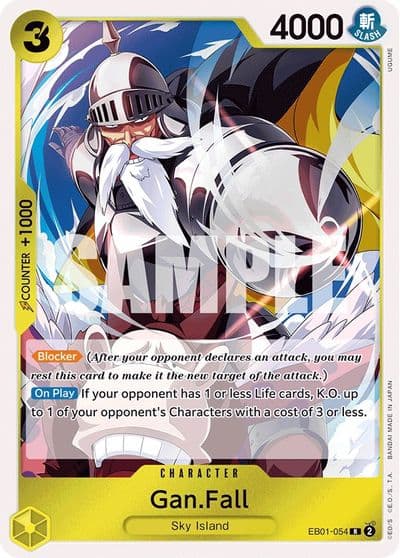 GanFall Extra Booster: Memorial Collection One Piece card