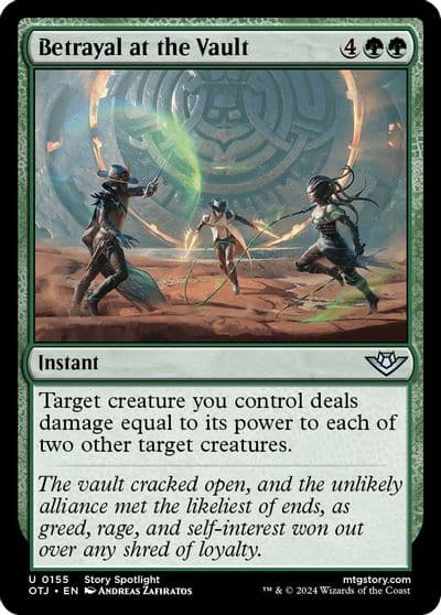 Betrayal at the Vault Outlaws of Thunder Junction Magic card