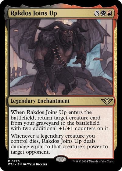 Rakdos Joins Up Outlaws of Thunder Junction Magic card