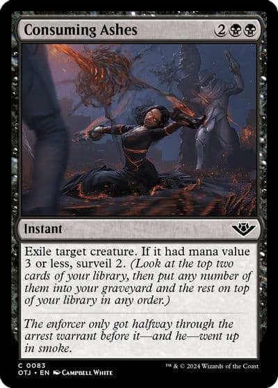 Consuming Ashes Outlaws of Thunder Junction Magic card