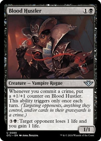 Blood Hustler Outlaws of Thunder Junction Magic card