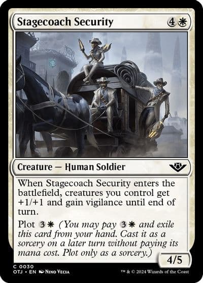 Stagecoach Security Outlaws of Thunder Junction Magic card