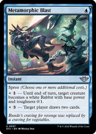 Metamorphic Blast Outlaws of Thunder Junction Magic card