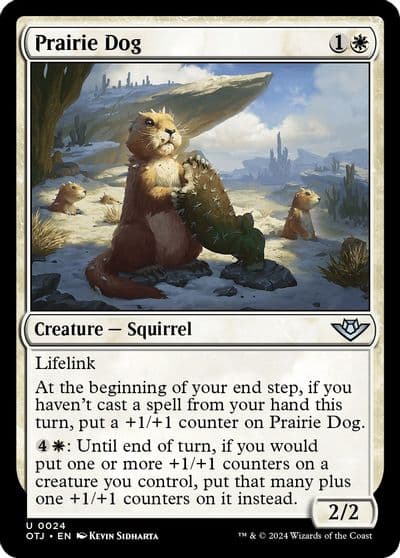 Prairie Dog Outlaws of Thunder Junction Magic card