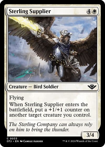 Sterling Supplier Outlaws of Thunder Junction Magic card