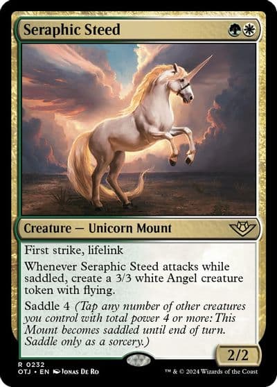 Seraphic Steed Outlaws of Thunder Junction Magic card