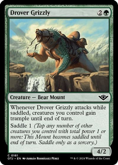 Drover Grizzly Outlaws of Thunder Junction Magic card
