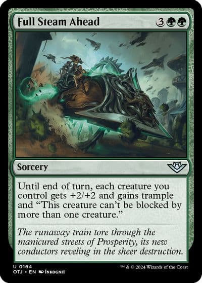 Full Steam Ahead Outlaws of Thunder Junction Magic card