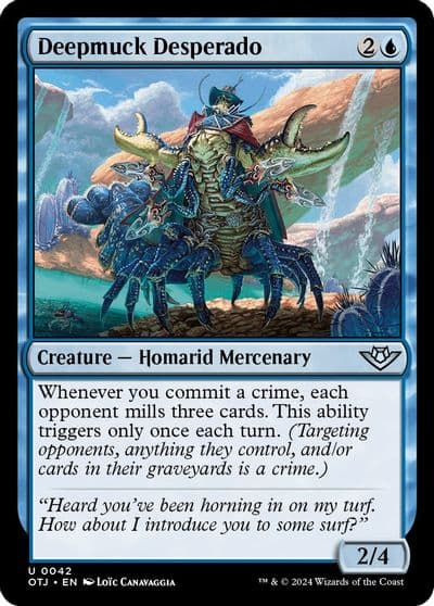 Deepmuck Desperado Outlaws of Thunder Junction Magic card