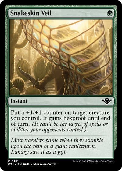 Snakeskin Veil Outlaws of Thunder Junction Magic card