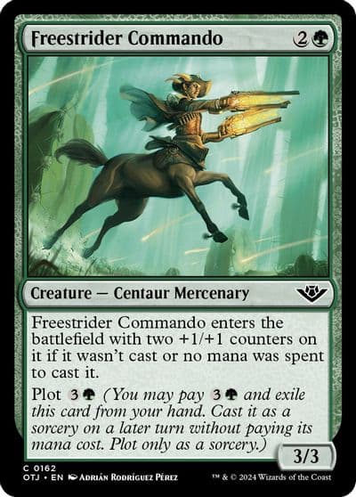 Freestrider Commando Outlaws of Thunder Junction Magic card