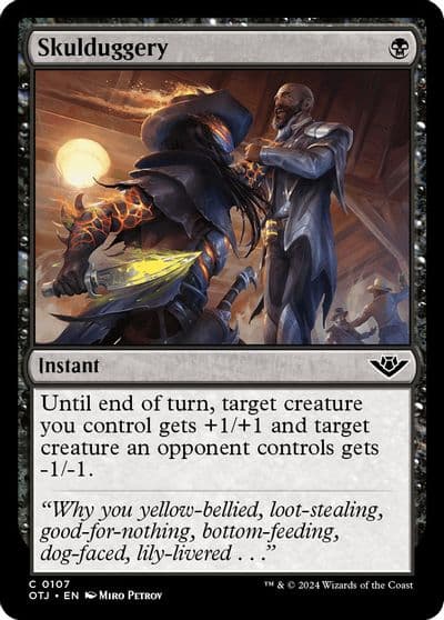 Skulduggery Outlaws of Thunder Junction Magic card