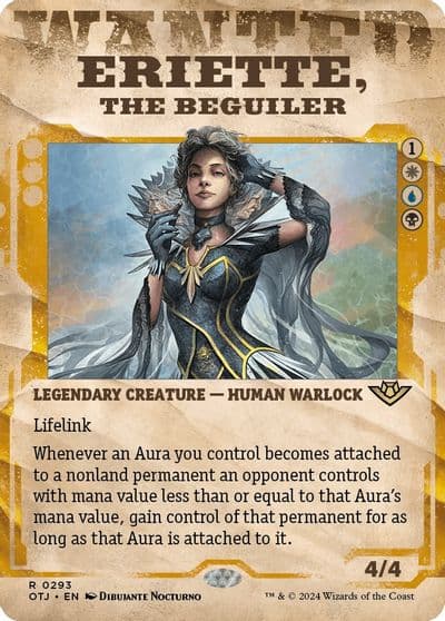 Eriette the Beguiler Showcase Outlaws of Thunder Junction Magic card