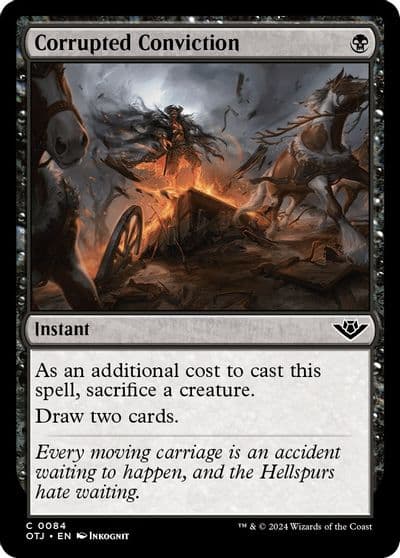 Corrupted Conviction Outlaws of Thunder Junction Magic card