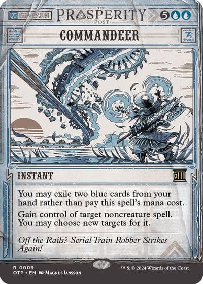 Commandeer Outlaws of Thunder Junction: Breaking News Magic card