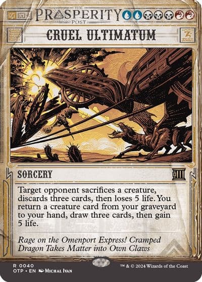 Cruel Ultimatum Outlaws of Thunder Junction: Breaking News Magic card