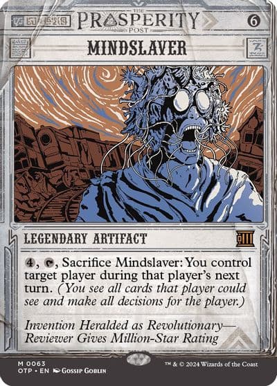 Mindslaver Outlaws of Thunder Junction: Breaking News Magic card