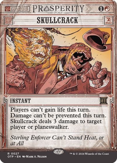 Skullcrack Outlaws of Thunder Junction: Breaking News Magic card