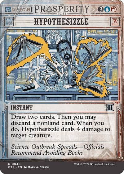 Hypothesizzle Outlaws of Thunder Junction: Breaking News Magic card