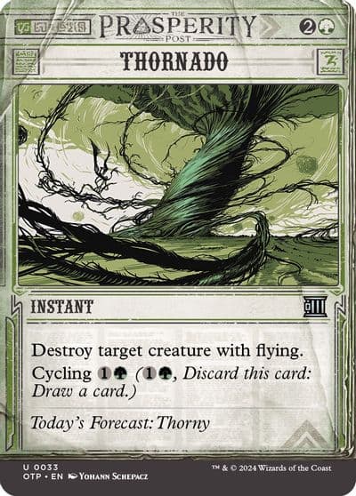 Thornado Outlaws of Thunder Junction: Breaking News Magic card