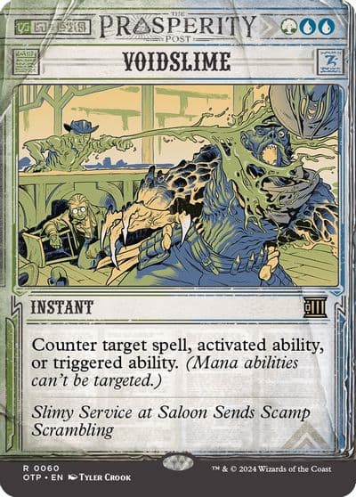 Voidslime Outlaws of Thunder Junction: Breaking News Magic card