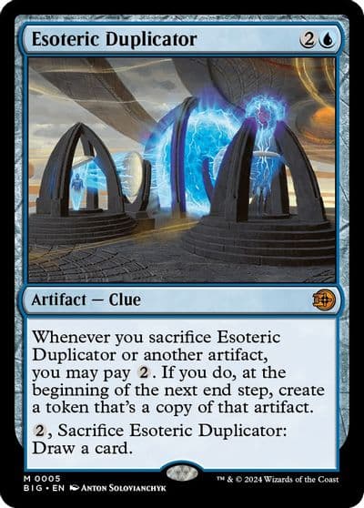 Esoteric Duplicator Outlaws of Thunder Junction: The Big Score Magic card