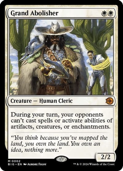 Grand Abolisher Outlaws of Thunder Junction: The Big Score Magic card