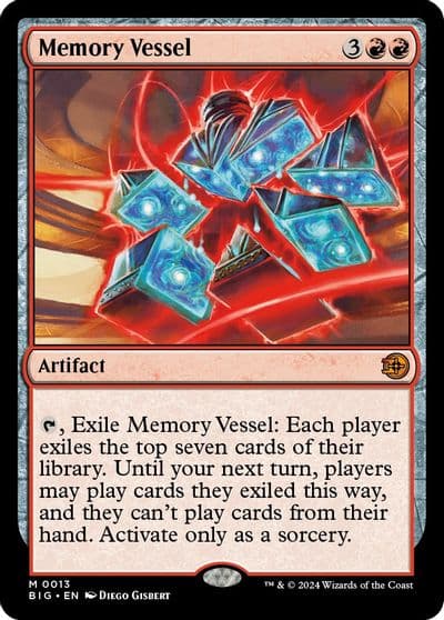 Memory Vessel Outlaws of Thunder Junction: The Big Score Magic card