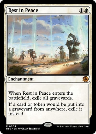 Rest in Peace Outlaws of Thunder Junction: The Big Score Magic card