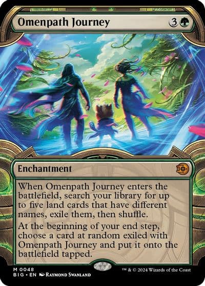 Omenpath Journey Showcase Outlaws of Thunder Junction: The Big Score Magic card