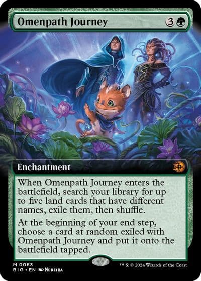 Omenpath Journey Extended Art Outlaws of Thunder Junction: The Big Score Magic card