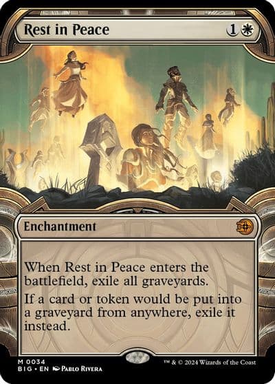 Rest in Peace Showcase Outlaws of Thunder Junction: The Big Score Magic card