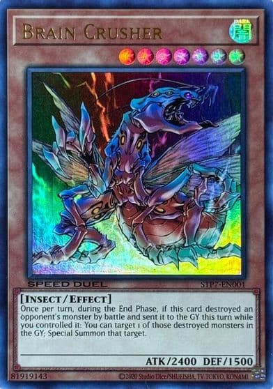 Brain Crusher Speed Duel: Tournament Pack 7 Yu-Gi-Oh! card