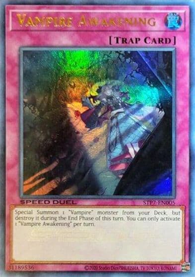 Vampire Awakening Speed Duel: Tournament Pack 7 Yu-Gi-Oh! card