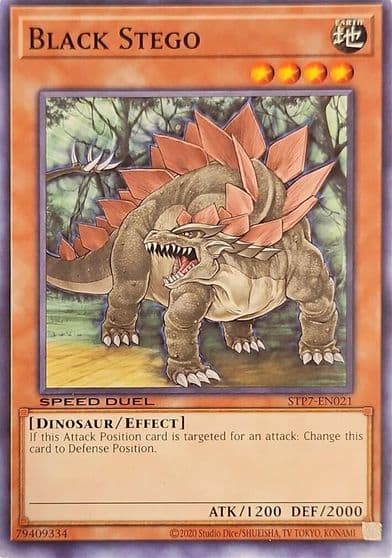 Black Stego Speed Duel: Tournament Pack 7 Yu-Gi-Oh! card