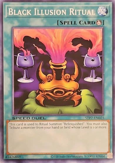 Black Illusion Ritual Speed Duel: Tournament Pack 7 Yu-Gi-Oh! card