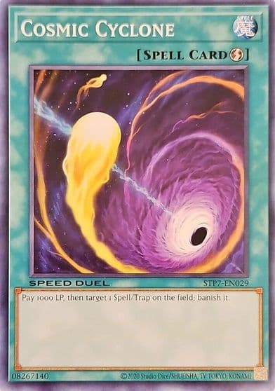 Cosmic Cyclone Speed Duel: Tournament Pack 7 Yu-Gi-Oh! card